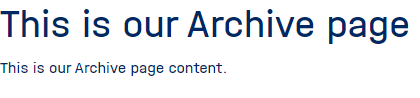 The content of the page
